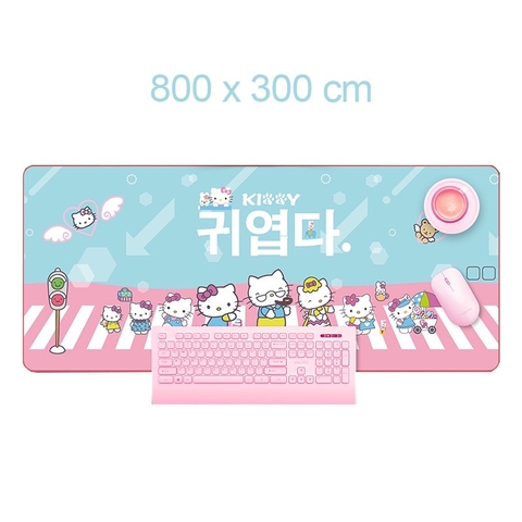 ￼Miếng Lót Chuột Cỡ Lớn 80x30 cm TEKKIN Inphic L1C Chất Liệu Cao Su Tự Nhiên Siêu Nhạy Chống Nước - Hàng Chính Hãng