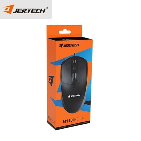 ￼Chuột máy tính có dây văn phòng gaming TEKKIN JERTECH M110 giá rẻ DPI 1600 chơi game cho laptop