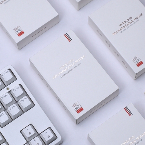 ￼Chuột Bluetooth Không Dây TEKKIN M233 Thiết Kế Trong Suốt Độc Lạ