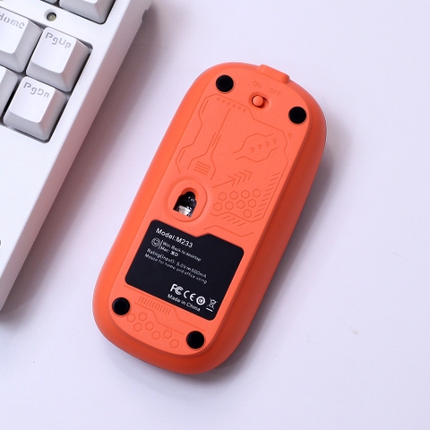 ￼Chuột Bluetooth Không Dây TEKKIN M233 Thiết Kế Trong Suốt Độc Lạ