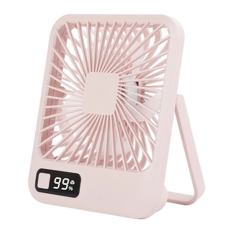 ￼quạt để bàn mini di động có thể sạc lại pin 2000mah 5 chế độ gió