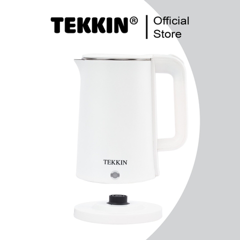 ￼Ấm Siêu Tốc Tự Ngắt 2 Lớp TEKKIN TI-2845 Dung Tích Lớn 2.3L (Dung Tích Sử Dụng 1.8L) BH 12 Tháng