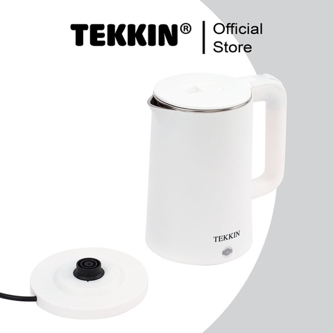 ￼Ấm siêu tốc TEKKIN TI-2840 tự ngắt dung tích lớn 2.3L ( dung tích sử dụng 1.5L) bảo hành 12 tháng