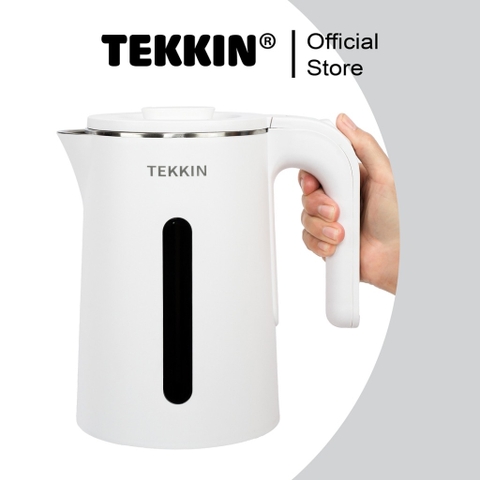 ￼Ấm Siêu Tốc Tự Ngắt INOX 304 Cao Cấp TEKKIN TI-2868 Dung Tích Lớn 2.3L (dung tích sử dụng 1.8L)