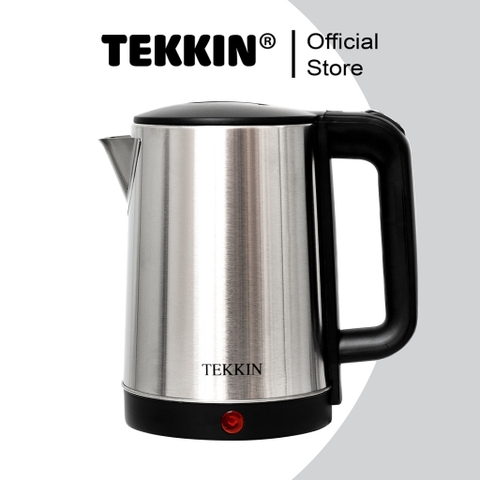 ￼Ấm Siêu Tốc Tự Ngắt INOX 304 Cao Cấp TEKKIN TI-2868 Dung Tích Lớn 2.3L (dung tích sử dụng 1.8L)