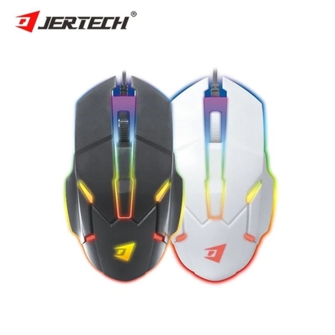 ￼Chuột chơi game TEKKIN JERTECH M300 DPI 1600 đèn led 7 màu cực đẹp