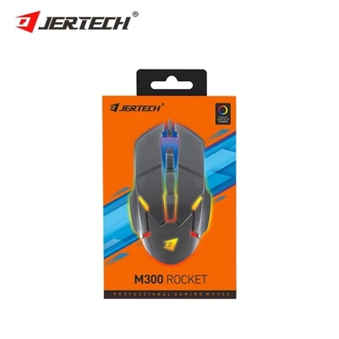 ￼Chuột chơi game TEKKIN JERTECH M300 DPI 1600 đèn led 7 màu cực đẹp