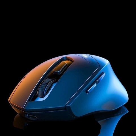 ￼Chuột gaming không dây bluetooth TEKKIN INPHIC DR01 pin sạc phù hợp máy tính laptop