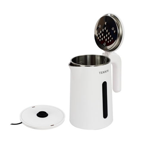 Ấm Siêu Tốc Tự Ngắt INOX 304 Cao Cấp TEKKIN TI-2868 2 Lớp Cách Nhiệt Dung Tích Lớn 2.3L (dung tích sử dụng 1.8L)