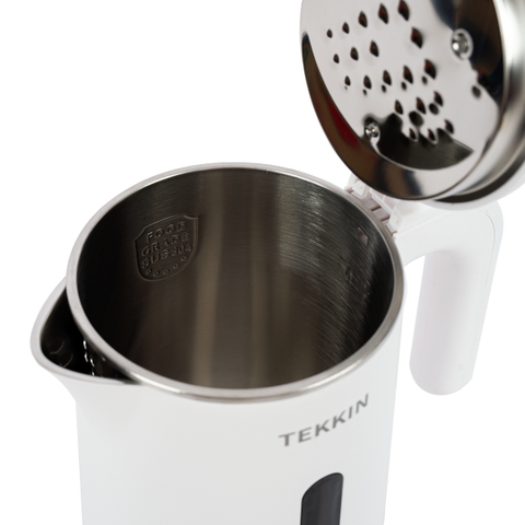 Ấm Siêu Tốc Tự Ngắt INOX 304 Cao Cấp TEKKIN TI-2868 2 Lớp Cách Nhiệt Dung Tích Lớn 2.3L (dung tích sử dụng 1.8L)