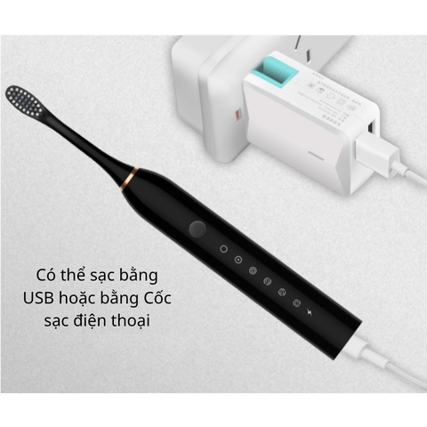 Bàn Chải Điện Tự Động Bàn Chải Đánh Răng Điện TEKKIN SONIC X3