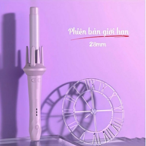 Máy uốn tóc TEKKIN TI-915 tự động chất liệu gốm sứ chính hãng đường kính 28m