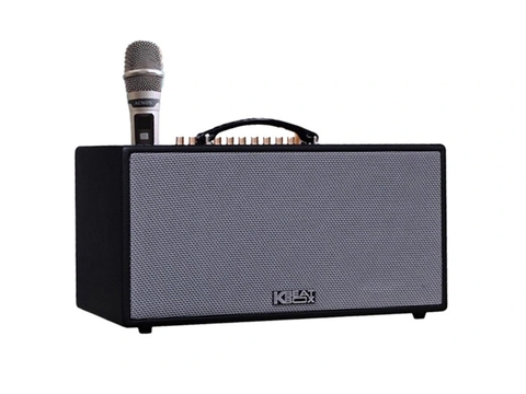 Loa Xách Tay Acnos CS450neo (Bass 16.5cm, 200W, Kèm 2 Micro)