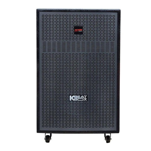 Loa Kéo Acnos CB405GD (Bass 40cm, 100W, Kèm 2 Micro, Pin 4-6h)