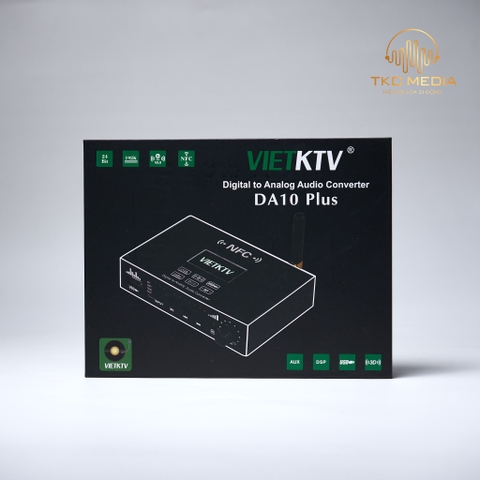 Giải mã âm thanh VietKTV DA10 Plus | Bộ giải mã âm thanh cao cấp