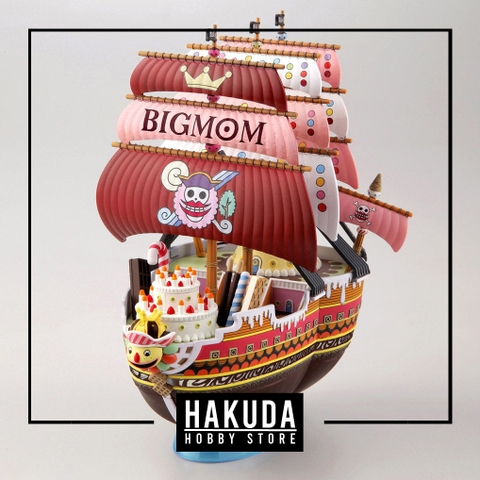 Mô hình tàu One Piece (15cm) - Queen Mama Chanter (Bigmom) - Chính hãng Bandai Nhật Bản