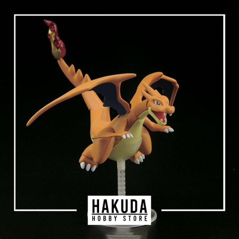 Mô hình Pokemon Plamo Collection 38 Mega Lizardon Y (Select Series) - Chính hãng Bandai Nhật Bản
