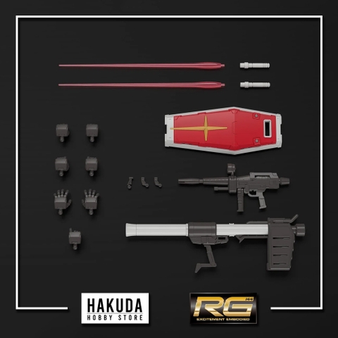 Mô hình RG 40 1/144 RX 78 2 Gundam Ver 2.0 - Mô hình gundam chính hãng Bandai Nhật Bản