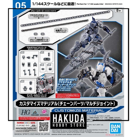 Mô hình phụ kiện 30MM 05 Customize Material (Chain Parts/Multi-Joint) - Chính hãng Bandai Nhật Bản