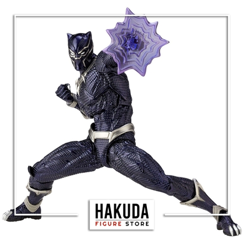 Mô hình Amazing Yamaguchi No.030 Black Panther - Chính hãng Revoltech