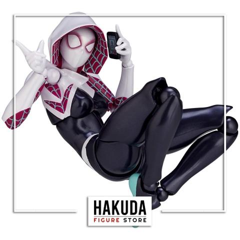 Mô hình Amazing Yamaguchi No.004 Spider Gwen - Chính hãng Revoltech Nhật Bản