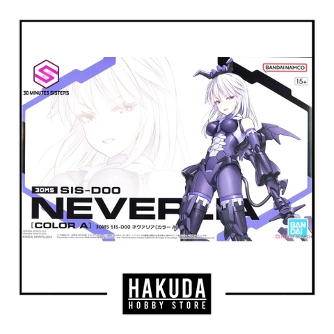 Mô hình 30MS 08 Neverlia (Color A) - Mô hình Gundam chính hãng Bandai Nhật Bản