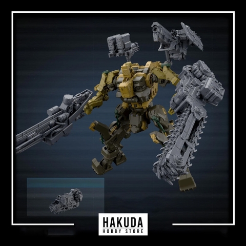 Mô hình 30MM Armored Core VI Fires Of Rubicon Schneider Wrecker Milk Tooth - Chính hãng Bandai Nhật Bản