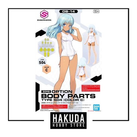 Mô hình phụ kiện 30MS OB14 Option Body Parts Type S04 (Color C) - Chính hãng Bandai Nhật Bản