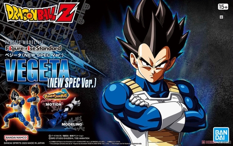 Mô hình Dragon Ball Figure-rise Standard Vegeta (New Spec Ver.) - Chính hãng bandai Nhật Bản