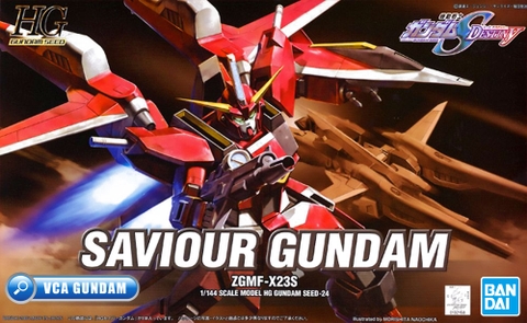 Mô hình HG Seed 24 1/144 Saviour Gundam - Chính hãng Bandai Nhật Bản