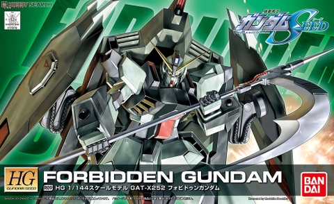 Mô hình HG Seed 1/144 Forbidden Gundam - Chính hãng Bandai Nhật Bản