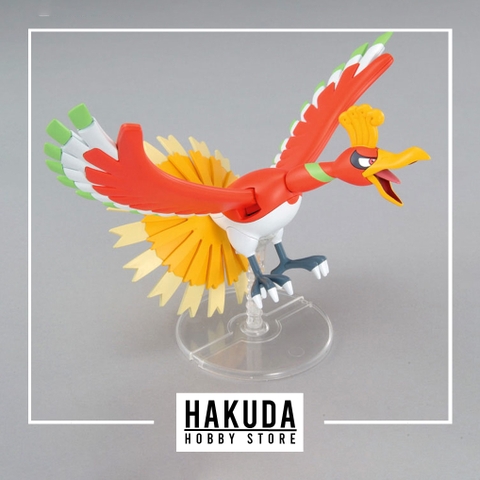 Mô hình Pokemon Plamo Collection 05 Ho-Oh HoOh (Select Series) - Mô hình chính hãng Bandai Nhật Bản