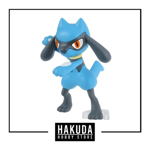 Mô hình Pokemon Plamo Collection 44 Riolu & Lucario (Select Series) - Mô hình chính hãng Bandai Nhật Bản