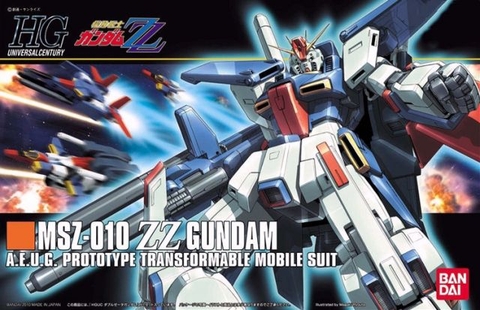 Mô hình HGUC 111 1/144 HG ZZ Gundam - Chính hãng Bandai Nhật Bản