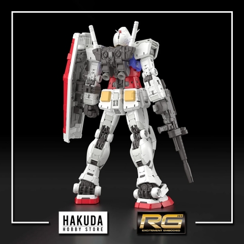Mô hình RG 40 1/144 RX 78 2 Gundam Ver 2.0 - Mô hình gundam chính hãng Bandai Nhật Bản
