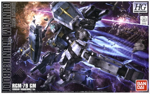 Mô hình HGGT 1/144 HG RGM 79 GM Thunderbolt - Chính hãng Bandai Nhật Bản