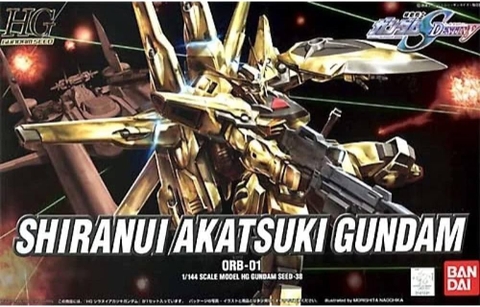 Mô hình HG Seed 38 1/144 Shiranui Akatsuki Gundam - Mô hình Gundam chính hãng Bandai Nhật Bản