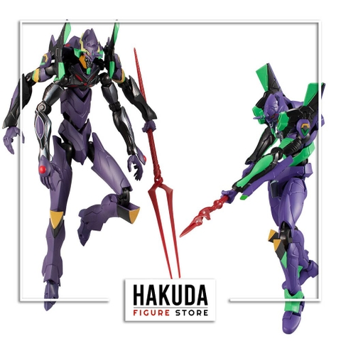 Mô hình P-Bandai Eva-Frame Evangelion New Theatrical Edition Unit 01 vs Unit 13 Set - Chính hãng Bandai Nhật Bản