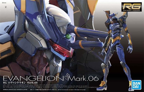 Mô hình RG 1/144 Evangelion Mark 06 Eva 06- Chính hãng Bandai Nhật Bản
