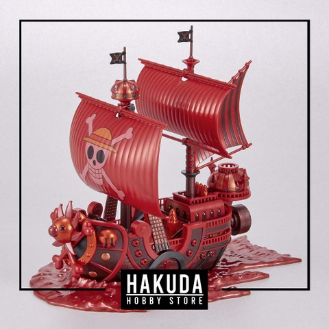 Mô hình tàu One Piece (15cm) - Thousand Sunny Film Red Ver. - Chính hãng Bandai Nhật Bản