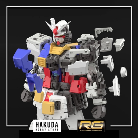 Mô hình RG 40 1/144 RX 78 2 Gundam Ver 2.0 - Mô hình gundam chính hãng Bandai Nhật Bản