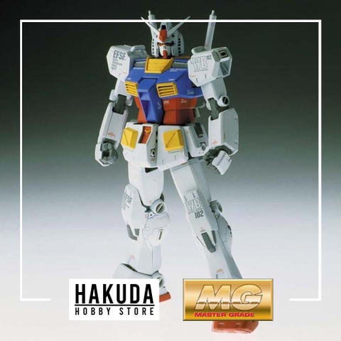 Mô hình MG 1/100 RX 78 2 Gundam Ver. Ka - Chính hãng Bandai Nhật Bản