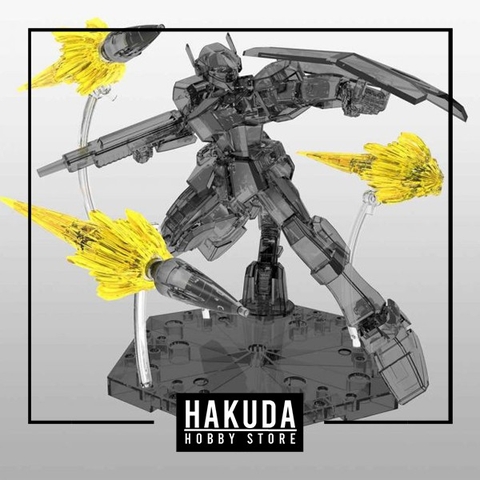 Bộ phụ kiện Figure Rise - Jet Effect (Clear Yellow) - Chính hãng Bandai Nhật Bản
