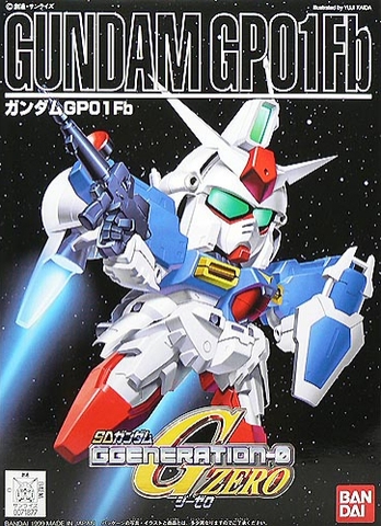 Mô hình SDBB 193 GP01FB RX78 Gundam - Chính hãng Bandai Nhật Bản