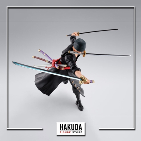 Mô hình S.H.Figuarts 1/12 SHF One Piece Zoro (Onigashima Ver.) - Chính hãng Bandai Nhật Bản