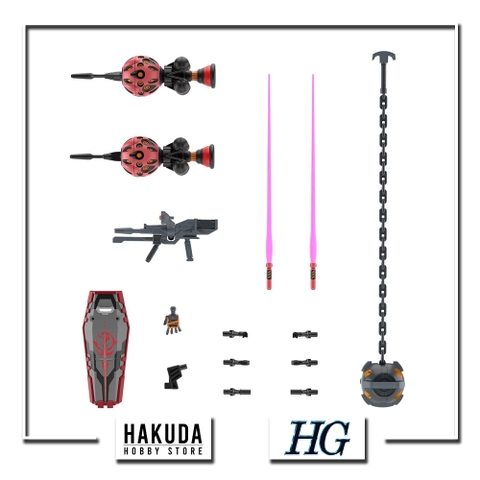 Mô hình HGGG 004 1/144 HG Red Gundam - Chính hãng Gundam Bandai Nhật Bản