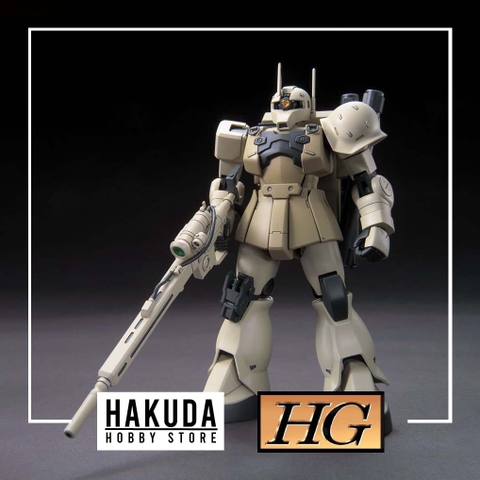 Mô hình HGUC 1/144 HG Zaku I Sniper Type (Yonem Kirks Custom) - Chính hãng Bandai Nhật Bản
