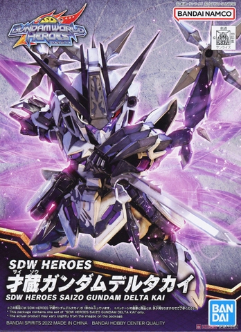 Mô hình SDWH SD Saizo Gundam Delta Kai - Chính hãng Bandai Nhật Bản