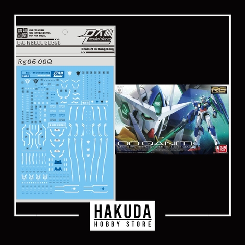 Decal nước cho mô hình - RG 21 1/144 Qant