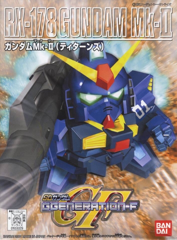 Mô hình SDBB 217 Gundam MK II Titans - Chính hãng Bandai Nhật Bản
